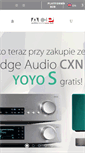 Mobile Screenshot of en.audiocenter.pl